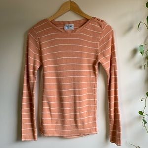 80’s Striped Knit in Apricot